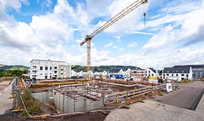 Mehrfamilienhausbau in Saarburg durch ZENZ-Massivhaus als Generalunternehmer 